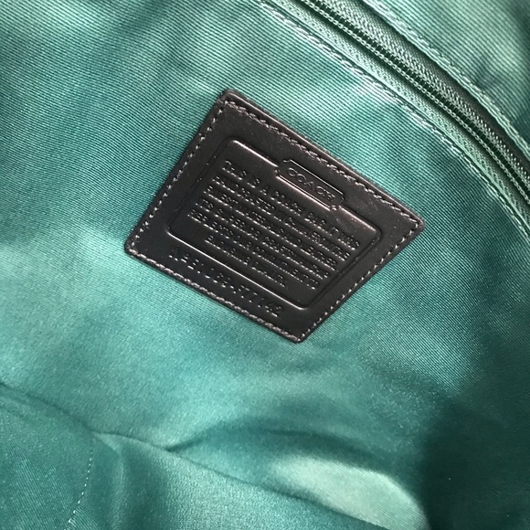 Authentic Coach Monogram Tote Handbag - Picture 6 of 8